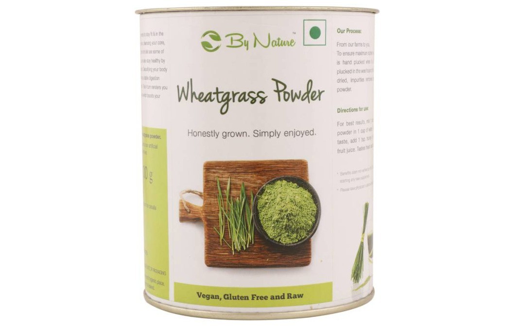 By Nature Wheatgrass Powder    Tin  100 grams